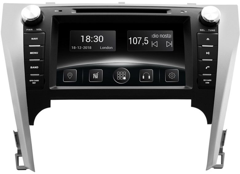 

Автомагнітола штатна Gazer CM6008-V50 для Toyota Camry (V50) 2012-2015