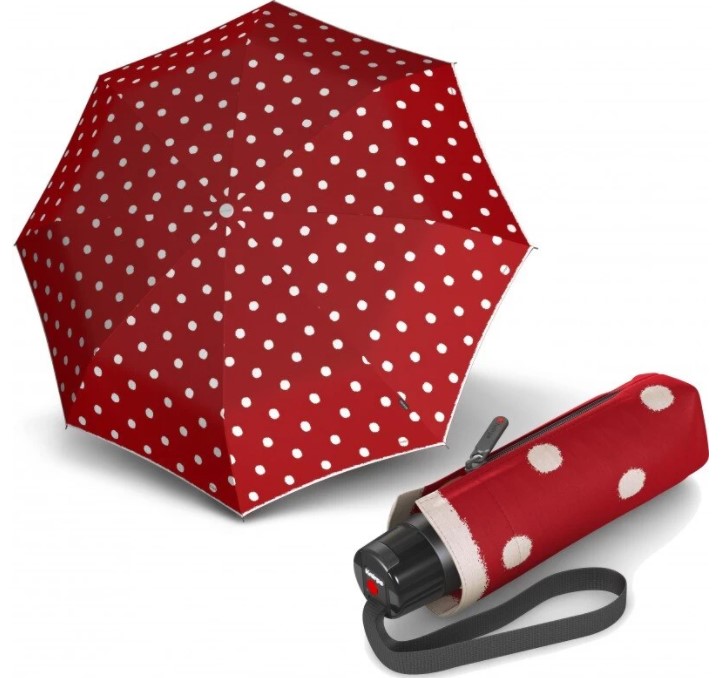 

Парасолька Knirps T.010 Мех Dot Art Red