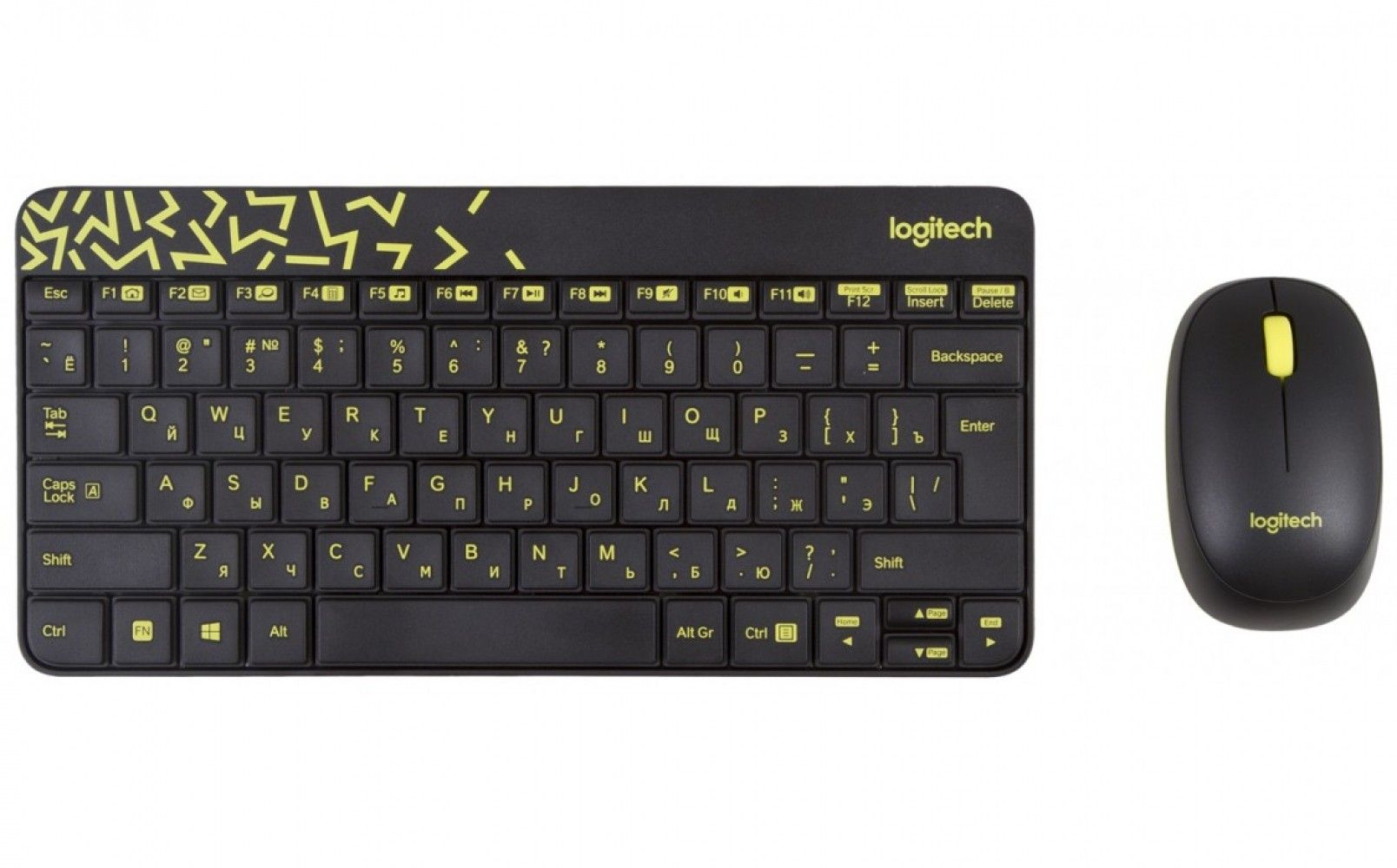 

Комплект бездротовий Logitech MK240 Nano Black RUS (920-008213)