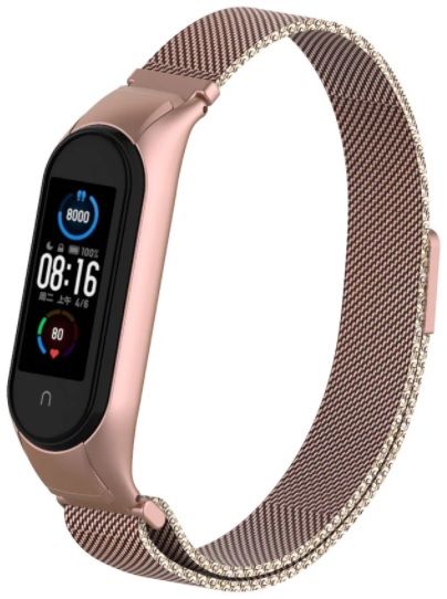 

Ремешок Armorstandart Milanese Magnetic Band 503 для Xiaomi Mi Band 5 (ARM57183) Rose Gold