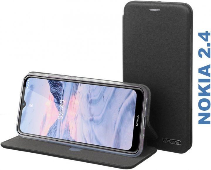 

Чохол-книжка BeCover Exclusive для Nokia 2.4 (705727) Black