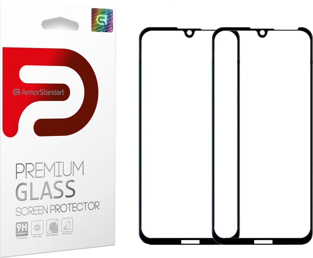 

Набор защитных стекол ArmorStandart Glass.FG для Huawei Y7 2019 2 шт. (ARM56454-GFG-BK) Black
