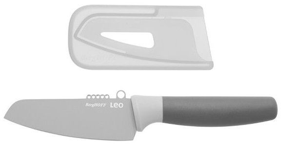 

Кухонний ніж BergHOFF Leo для чищення овочів і цедри з покриттям 110 мм у чохлі (3950043)