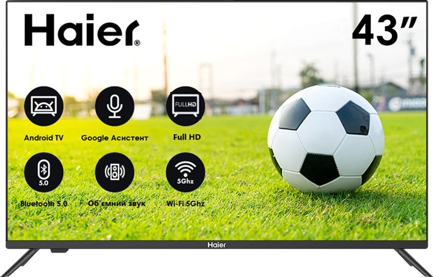 

Телевізор Haier 43 Smart TV MX Light (DH1U8SD00RU)