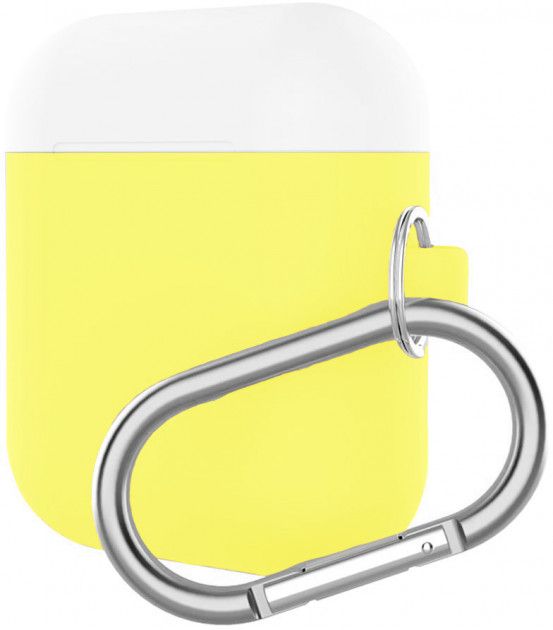 

Чехол для наушников ArmorStandart Hang Case для Apple AirPods (ARM53767) Yellow/White