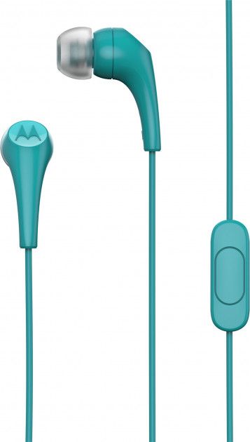 Акция на Навушники Motorola Earbuds 2 (SH006 TURQUOISE) Turquoise от Територія твоєї техніки