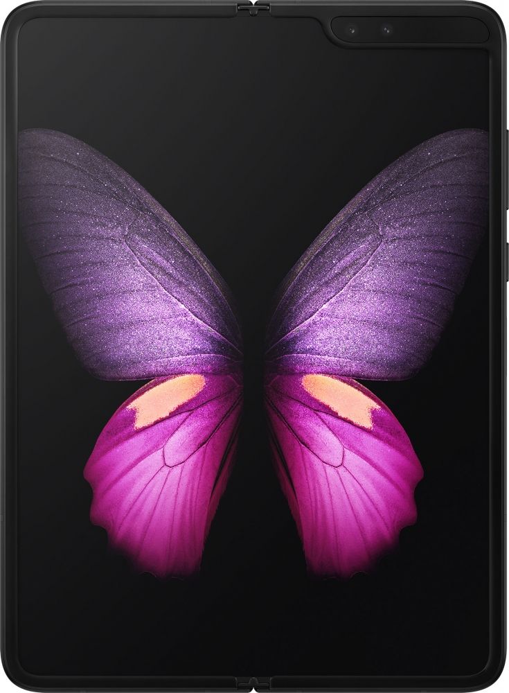 Акція на Смартфон Samsung Galaxy Fold 12/512Gb (SM-F900FZKD) Cosmos Black від Територія твоєї техніки
