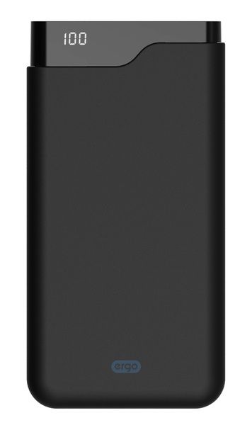 

УМБ Ergo 12000 mAh Type-C Rubber (LI-U6) Black