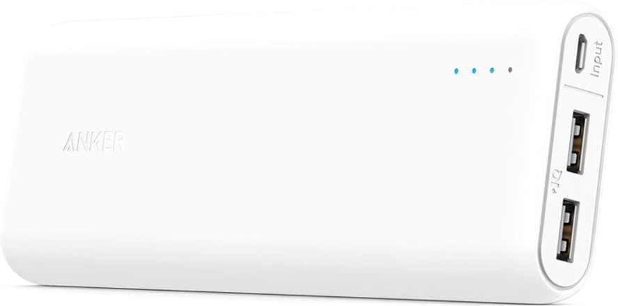 

Внешний аккумулятор Anker 20100 mAh (A1271H22) White