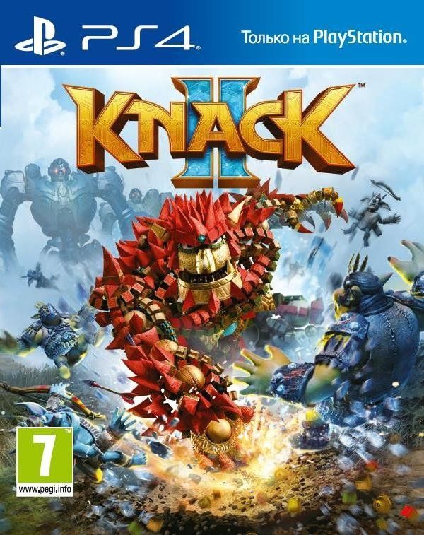 

Диск Knack 2 (PS4, русская версия)