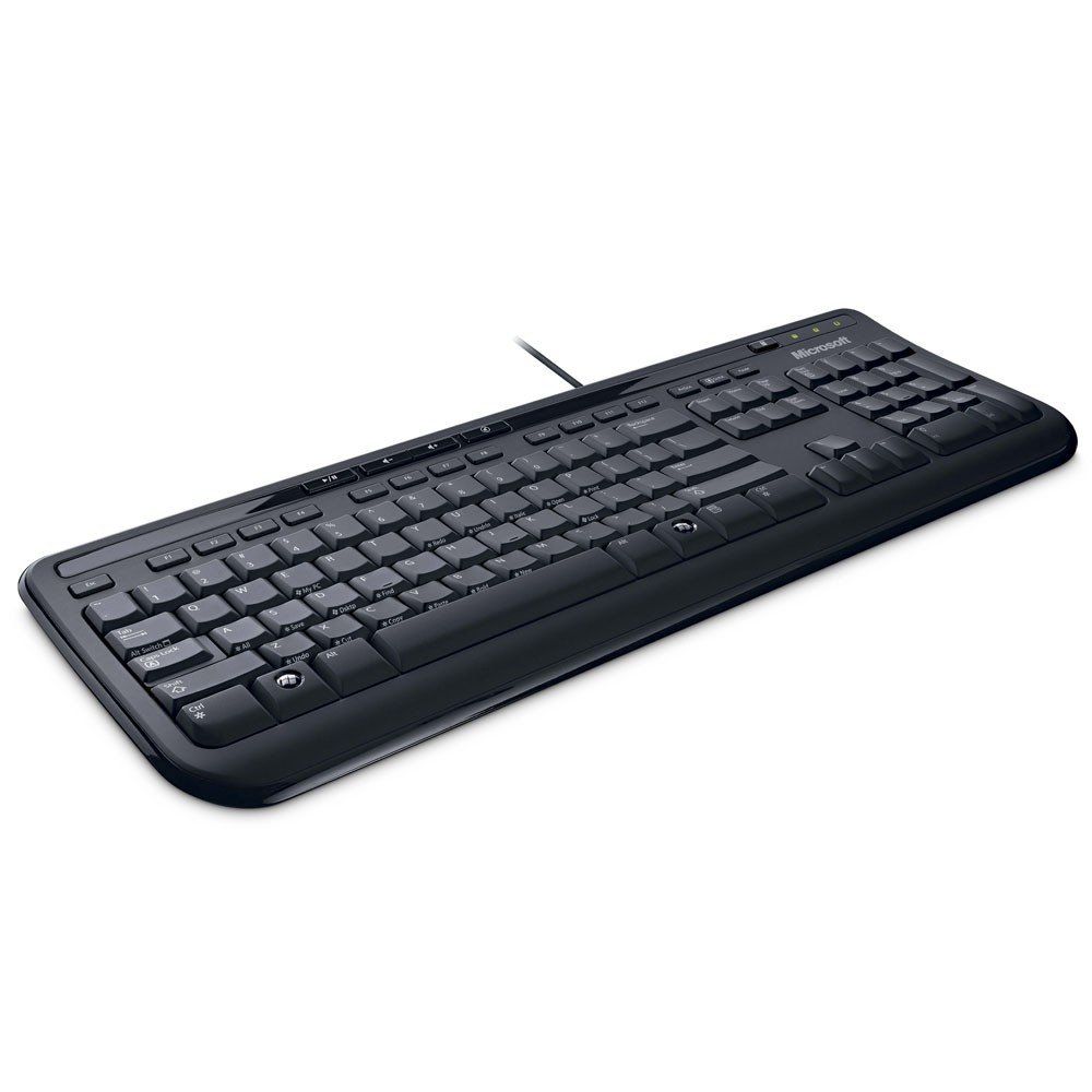 

Клавіатура дротова Microsoft Wired 600 USB Black RUS (ANB-00018)