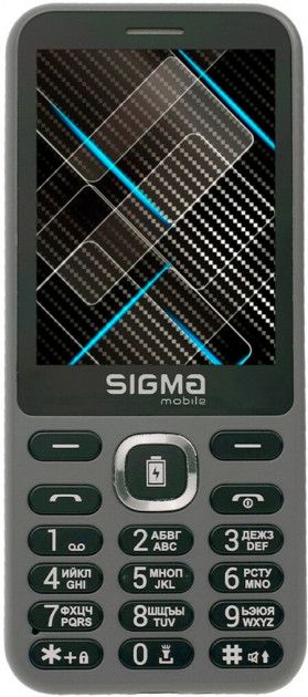 Акція на Мобільний телефон Sigma mobile X-style 31 Power Grey від Територія твоєї техніки