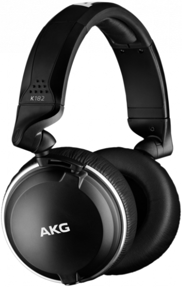 Акція на Навушники AKG K182 Black від Територія твоєї техніки