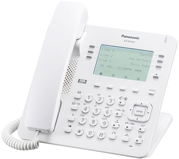 

IP-телефон Panasonic KX-NT630RU White