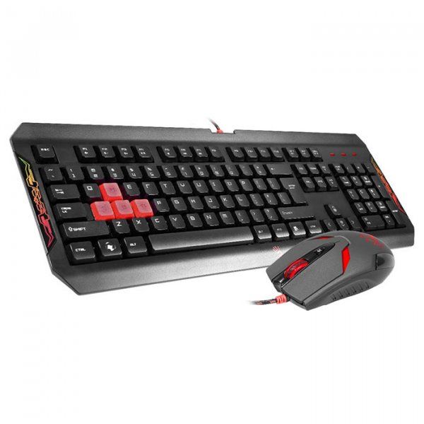 

Комплект дротовий A4Tech Bloody Q1100 USB Black (4711421914536)