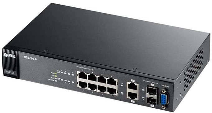 

Комутатор Zyxel GS2210-8 (GS2210-8-EU0101F)