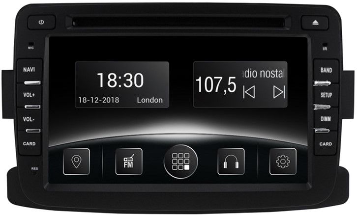 

Автомагнітола штатна Gazer CM6007-HSAM для Renault Duster (HSAM) 2010-2016