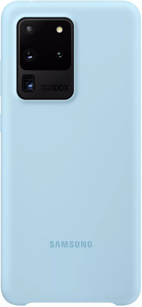 

Панель Samsung Silicone Cover для Samsung Galaxy S20 Ultra (EF-PG988TLEGRU) Sky Blue