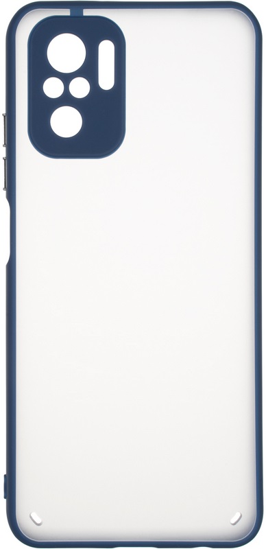 

Панель Gelius Bumper Mat Case New для Xiaomi Redmi Note 10/10s Blue
