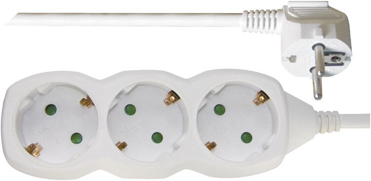

Мережевий подовжувач Emos P0323R 3 розетки 3 м White