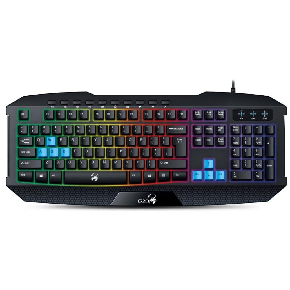 

Клавіатура дротова Genius Scorpion K215 USB Black (31310474105)