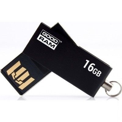 

USB флеш накопичувач Goodram Cube 16GB Black (UCU2-0160K0R11)