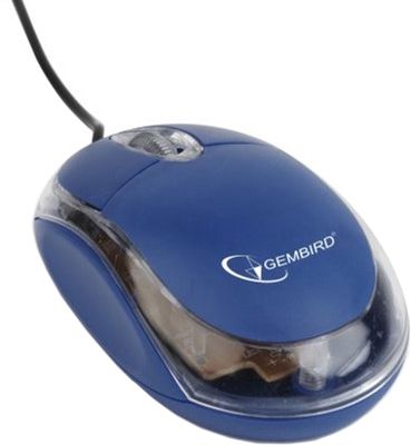 

Миша Gembird MUS-U-01-BT USB Blue