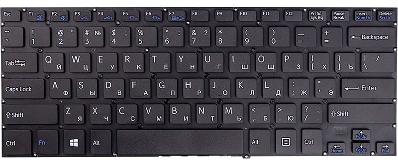 

Клавіатура для ноутбука PowerPlant SONY Vaio FIT 14E (KB310790) Black
