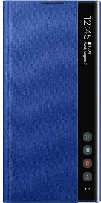 Акція на Чехол-книжка Samsung Clear View Cover для Samsung Galaxy Note 10 Plus (EF-ZN975CLEGRU ) Blue від Територія твоєї техніки