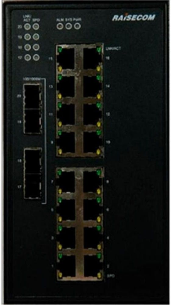

Комутатор Raisecom Gazelle S1020i-4GF-16FE-DCW48