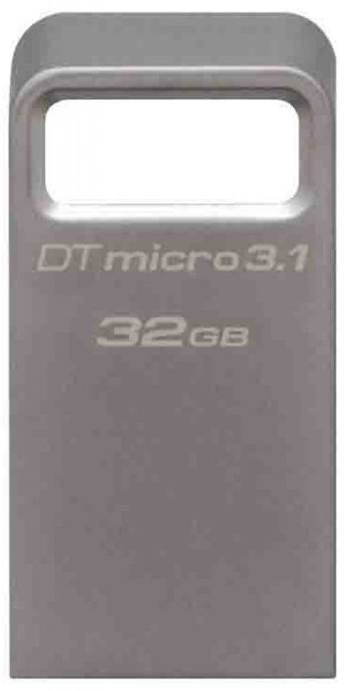 

USB флеш накопичувач Kingston DT Micro 3.1 32GB USB 3.1 (DTMC3/32GB) Metal Silver