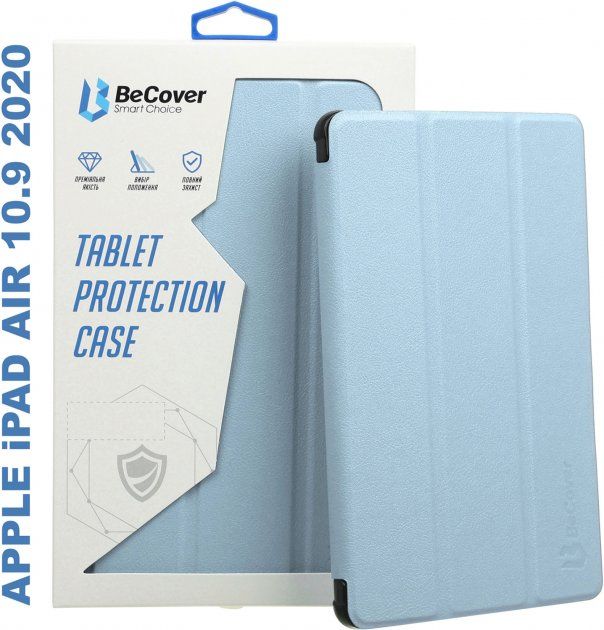 

Обкладинка BeCover для Apple iPad Air 10.9 2020 (705500) Light Blue