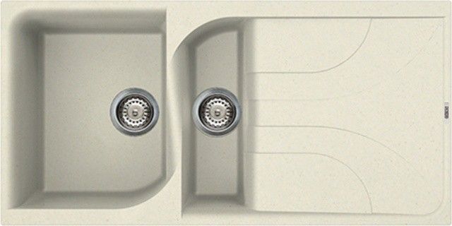 

Кухонна мийка ELLECI Ego 475 bianco antico 62