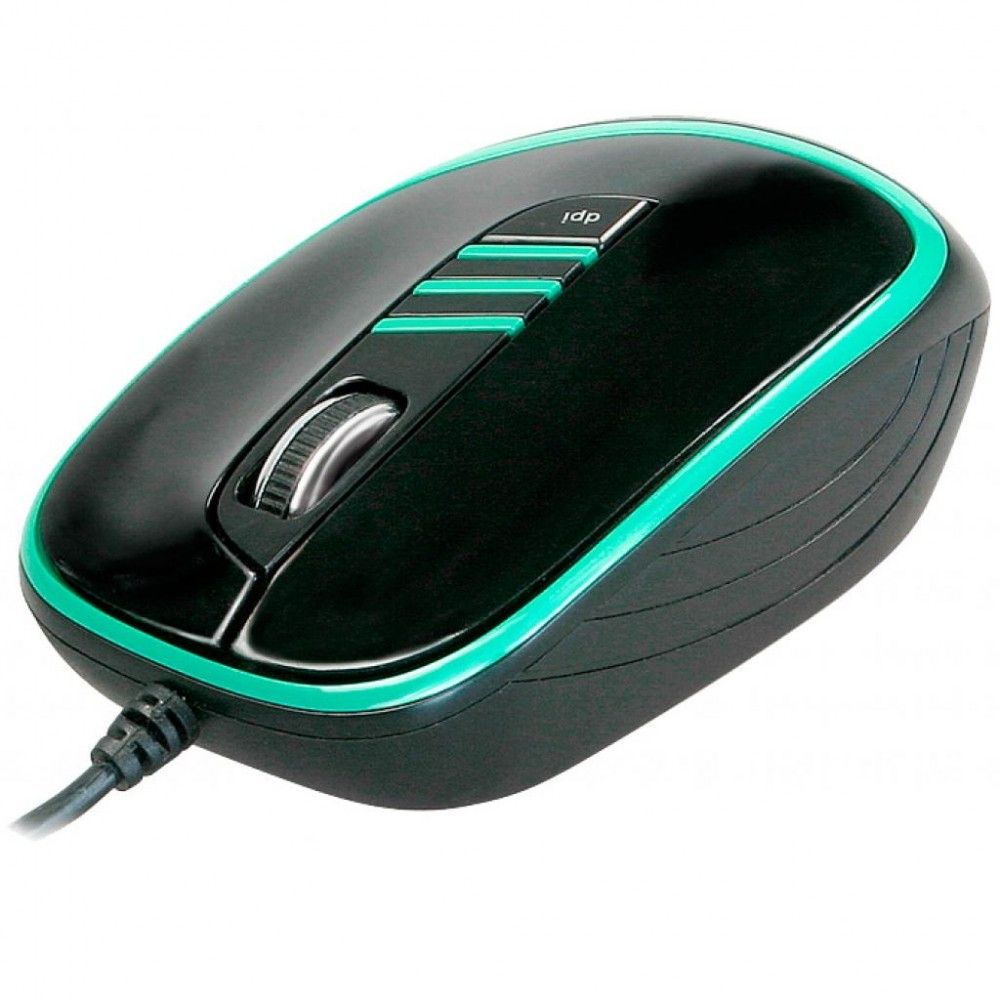 

Мышь Greenwave Gatwick Black-Green USB
