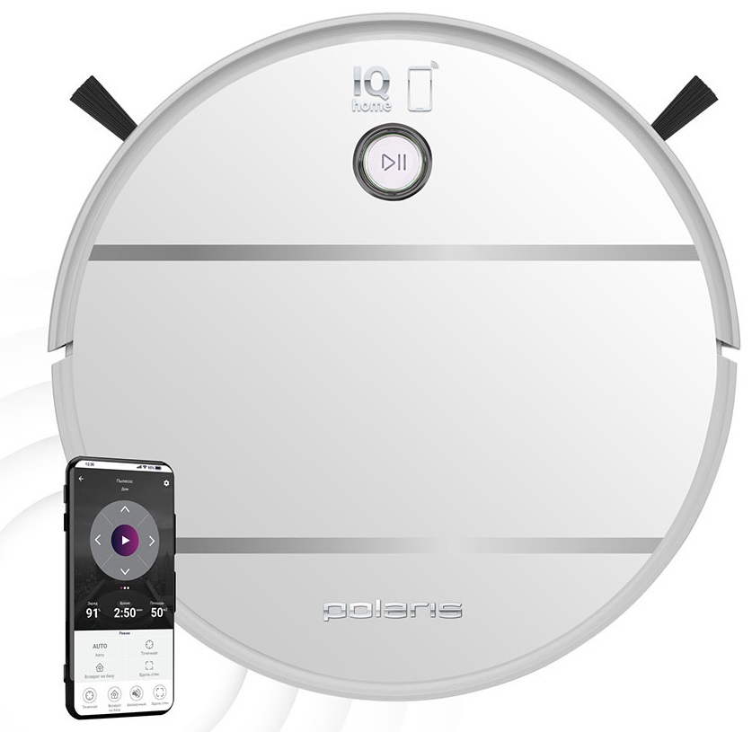 

Робот-пилосос POLARIS PVCR 3300 IQ Home Aqua White