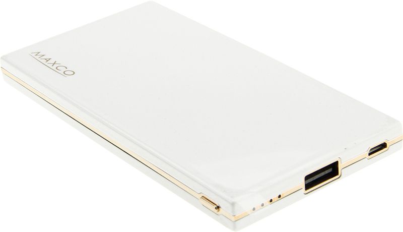 

УМБ Maxco MM-8000 Matrix Power Bank Power IQ 2,1А Li-Pol 8000 mAh (MM-8000-White) White
