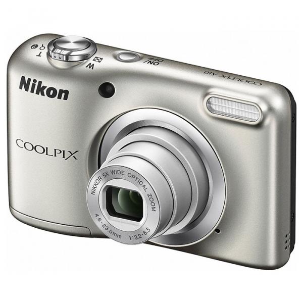 

Фотоаппарат Nikon Coolpix A10 Silver (VNA980E1)