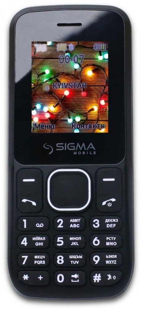 

Мобильный телефон Sigma mobile X-style 17 UP Black
