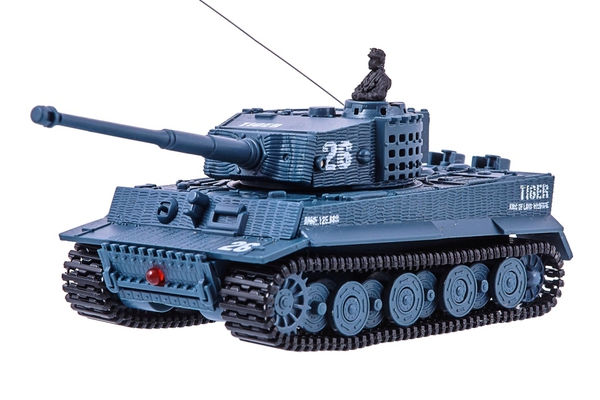

Танк мікро на р/к Great Wall Toys King Tiger 1:72 зі звуком 49 MГц (GWT2117)