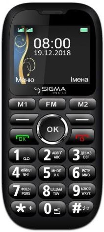 

Мобільний телефон Sigma mobile Comfort 50 GRAND Black