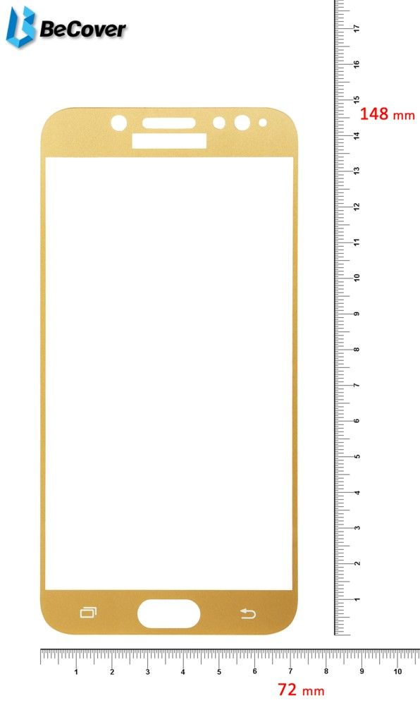 

Защитное стекло BeCover 3D для Samsung Galaxy J7 (2017) J730 Gold (BC_701831)