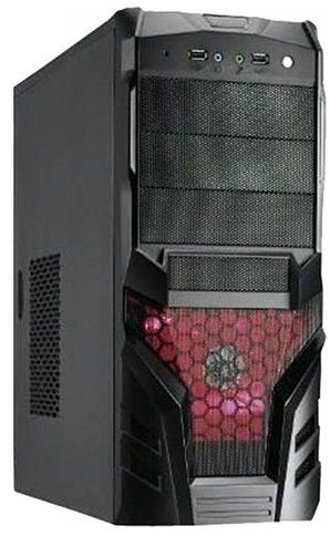 

Корпус CASECOM CJ-171 450W (CJ-171-450RED) Black