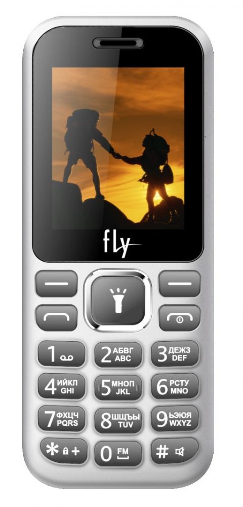 Акция на Мобильный телефон Fly FF190 White от Територія твоєї техніки