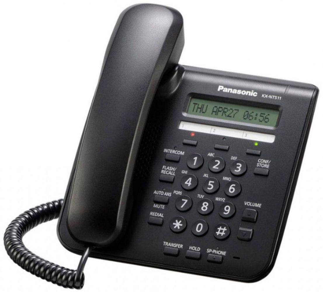 

IP-телефон Panasonic KX-NT511ARUB Black