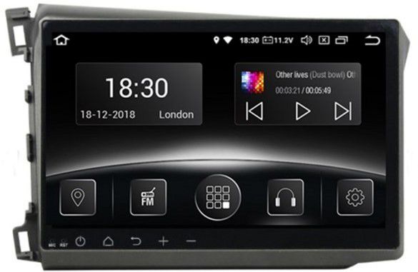 

Автомагнітола штатна Gazer CM6510-FG для Honda Civic (FG) 2011-2013