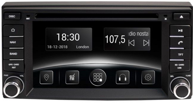 

Автомагнітола штатна Gazer CM6006-L10 для Nissan Livina (L10) 2013-2016