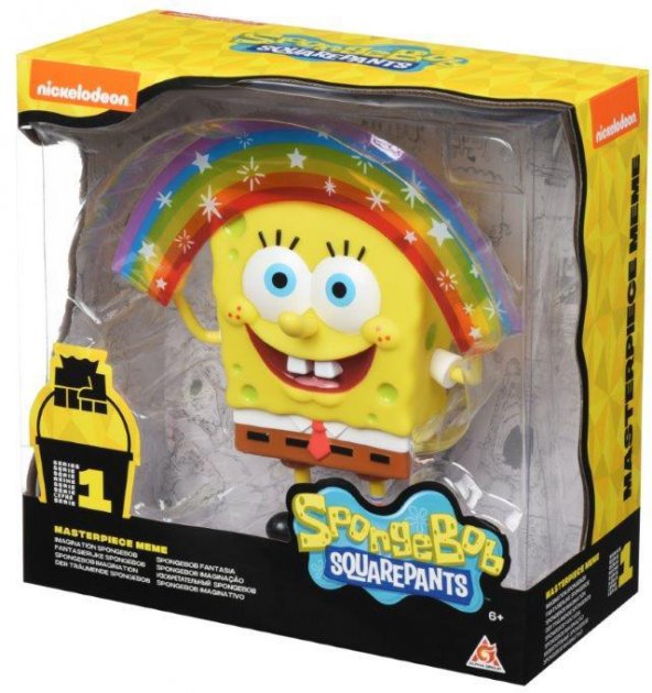

Ігрова фігурка SpongeBob Masterpiece Memes Collection Rainbow SB (EU691001)
