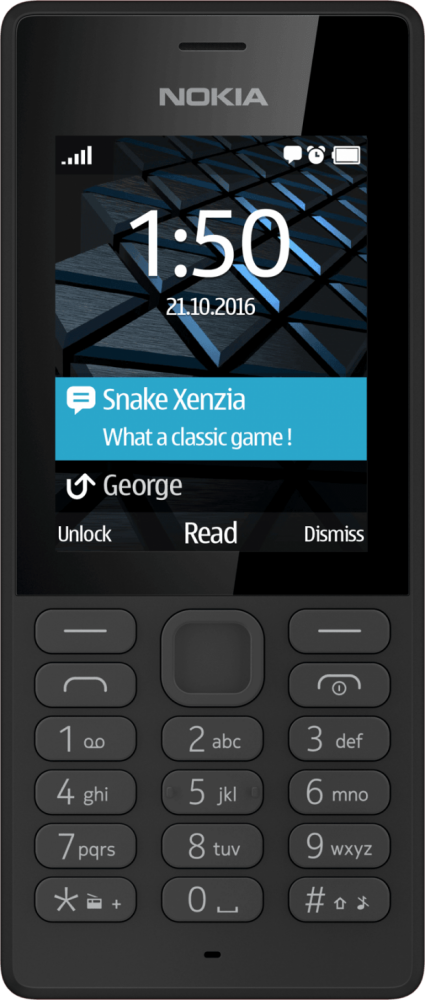 

Мобільний телефон Nokia 150 Dual Sim Black