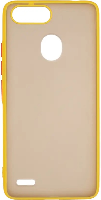 

Панель Gelius Bumper Mat Case для Tecno Pop 2F Yellow