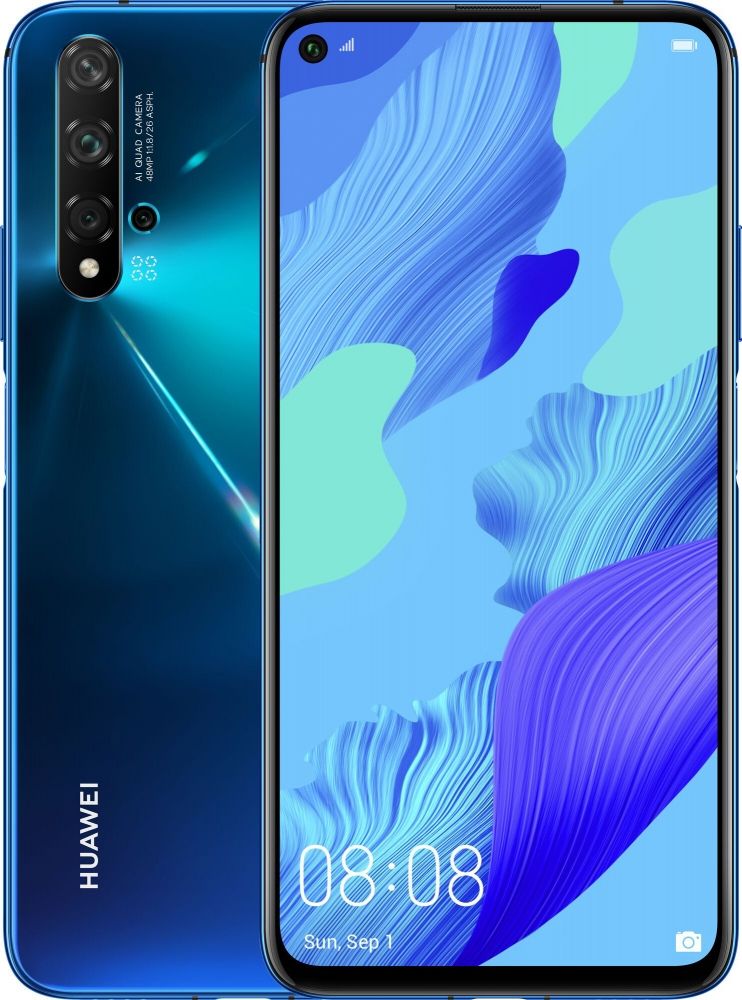 

Смартфон Huawei Nova 5T 6/128Gb (51094NFQ) Blue